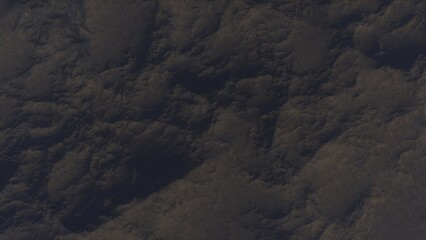 Fototapeta premium View of the 3d rendering realistic planet mars surface from space. 