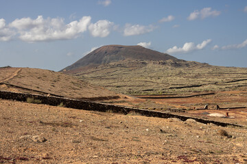 Landscape with a mountain, Fuerteventura