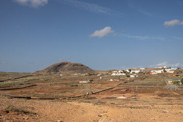 Landscape with a mountain, Fuerteventura