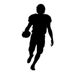 silhouette, football, sport, runner, vector, athlete, run, running, soccer, player, sports, illustration, black, fitness, competition, ball, body, football, sprint, action, exercise, people, sprinter,