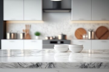 Fototapeta na wymiar White marble surface white marble surface with background kitchen