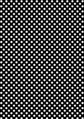 Papel Digital Polka Dot, con lunares pequeños en color blanco sobre fondo negro, 
8,5 x 11 pulgadas,300 dpi
