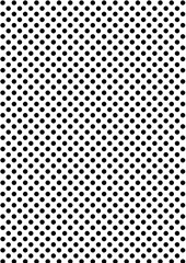 Papel Digital Polka Dot, con lunares pequeños en color negro sobre fondo blanco, 
8,5 x 11 pulgadas,300 dpi