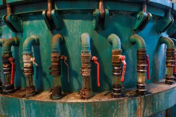 Special equipment for raw juice filtration.