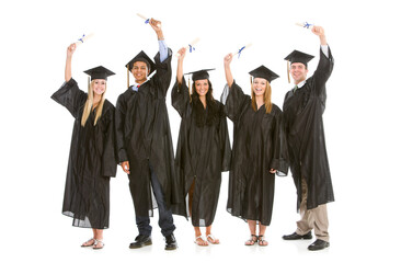 Graduation: Graduates Ready to Go Out into the Real World