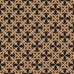 geometric floral seamless pattern for background, fabric, wallpaper, tile, gift wrapping paper 