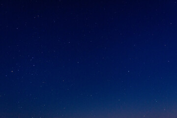 Fototapeta na wymiar Beautiful starry sky at night