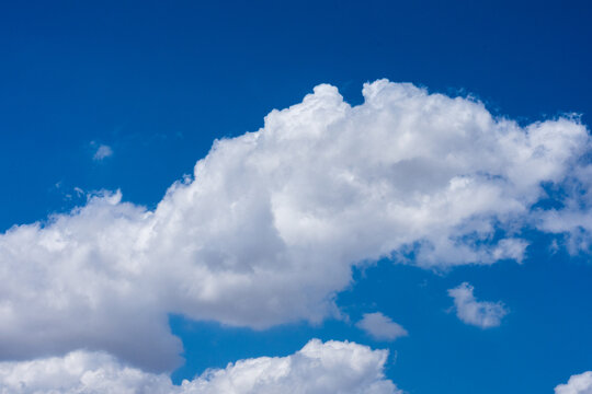 blue sky and clouds