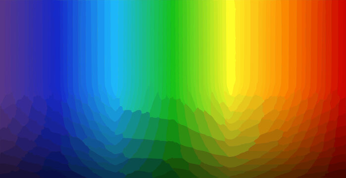 Regenbogenfarben - Spektrum - Hintergrund
