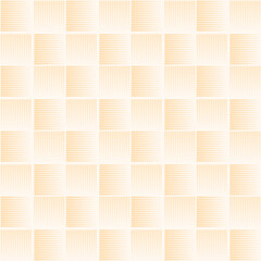 Yellow geometric background with a mosaic of lines. Seamless mesh pattern