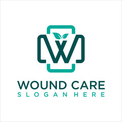 Medical cross icon with wound bandages. Hospital, emergency, first aid ambulance plus sign for logo template elements.