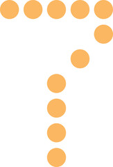 Recolorable Digital Scoreboard Number