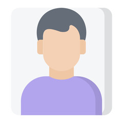 Male Avatar Flat Icon 