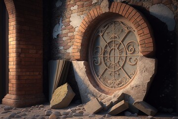 Timeless Tales in Stone and Brick Generative AI