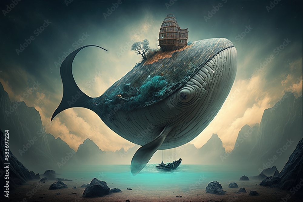 Poster weird wonders of the surreal universe generative ai