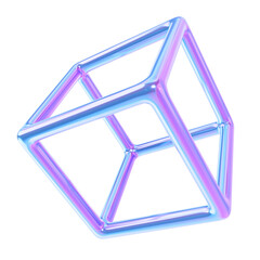 3d cube shape