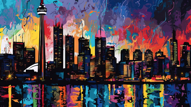 Toronto in colors