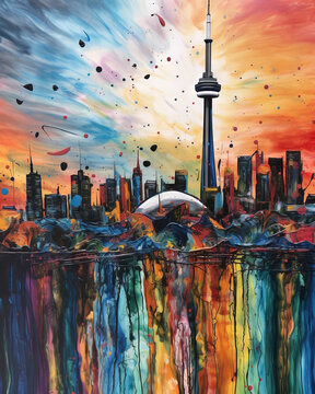 city skyline