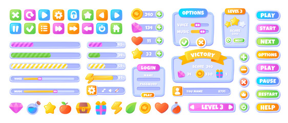 Ui interface set © Aleksey