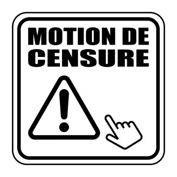 Logo motion de censure.