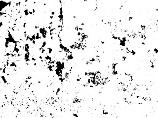 Obraz premium Rustic grunge texture with grain and stains. Abstract noise background. PNG graphic illustration with transparent background.