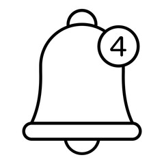 Notification Outline Icon