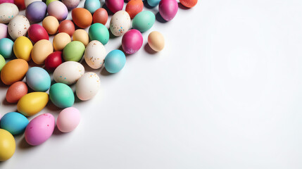 Obraz premium Beautiful and Colorful Easter Eggs