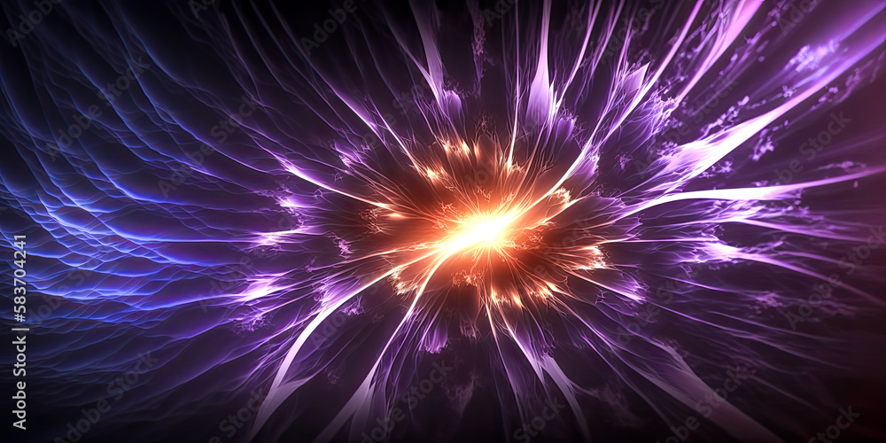 Poster the abstract wallpaper was composed of a light blend of colors and shapes - generative ai.