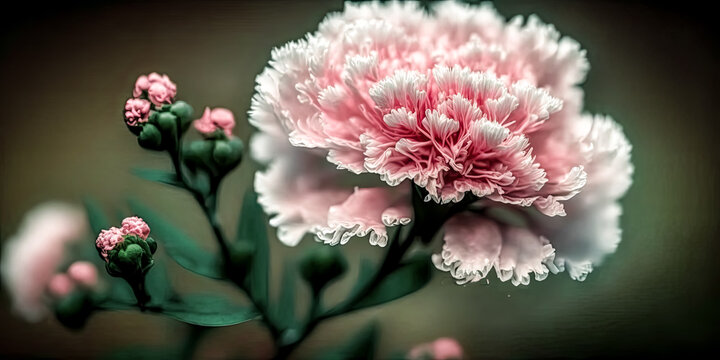 Lush greenery and vibrant flowers abound in these pictures - generative ai.