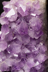 アメジストのテクスチャとコピースペース