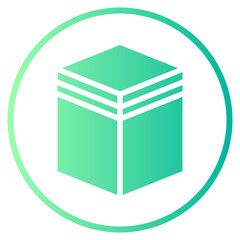 kaaba gradient icon