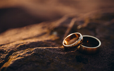 Wedding rings. Love photo. Rings. Love. Golden. Holidays. Photo. Background. 