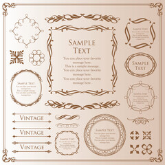 Elegant wedding card material collection inspired by summer