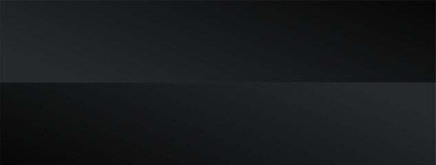 Obraz premium Premium abstract background in minimalist black with fancy dark geometric elements.