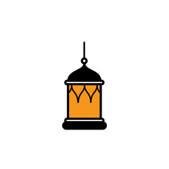 Lantern icon,ramadan kareem icon vector logo design template