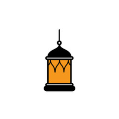 Lantern icon,ramadan kareem icon vector logo design template