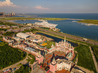 Fototapeta premium view of the city