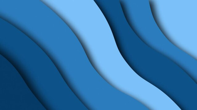 A harmony played by the blue waves. A shape animation for the background.
