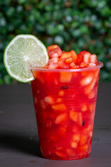 tropical fruits tizana juice