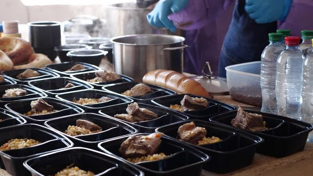 Ramadan Iftar Boxes Food Catering. Donate program