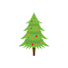 pine tree logo design vector