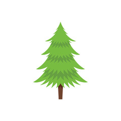 pine tree logo design vector