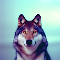 Obraz premium Serene Wolf
