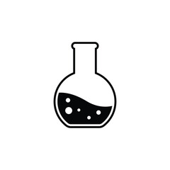 glass beaker icon vector