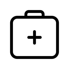 Editable first aid kit vector icon. Part of a big icon set family. Perfect for web and app interfaces, presentations, infographics, etc