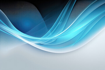 Fototapeta premium Abstract Blue Background, AI Generative