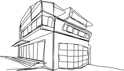 drawing of a house