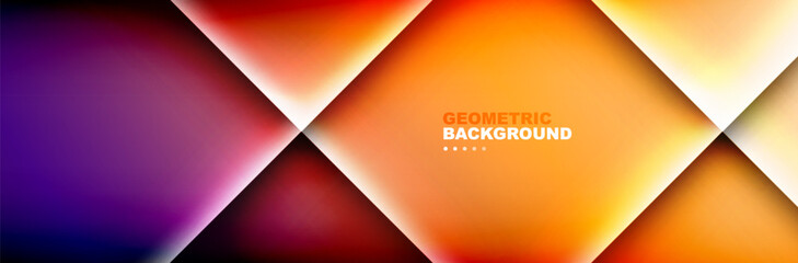 Obraz premium Dynamic lines creaative colorful background