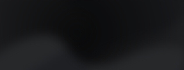 Premium abstract background in minimalist black with fancy dark geometric elements.