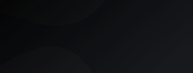 Premium abstract background in minimalist black with fancy dark geometric elements.